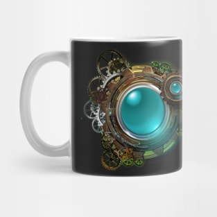 Green Glass Gear Gadget Mug